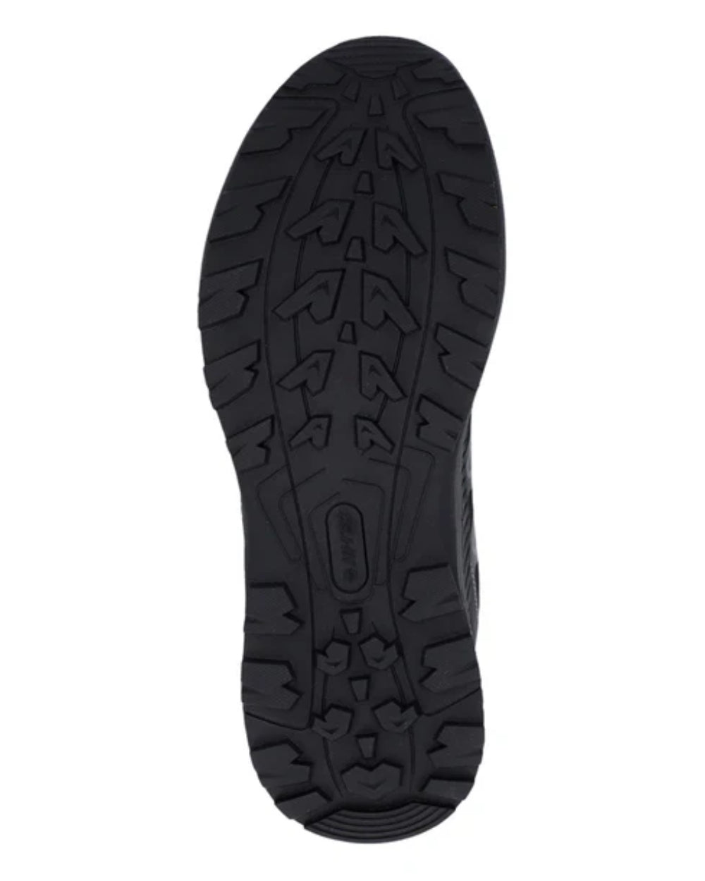 Black Coloured Hi-Tec Mens Diamonde Low Boots On A White Background