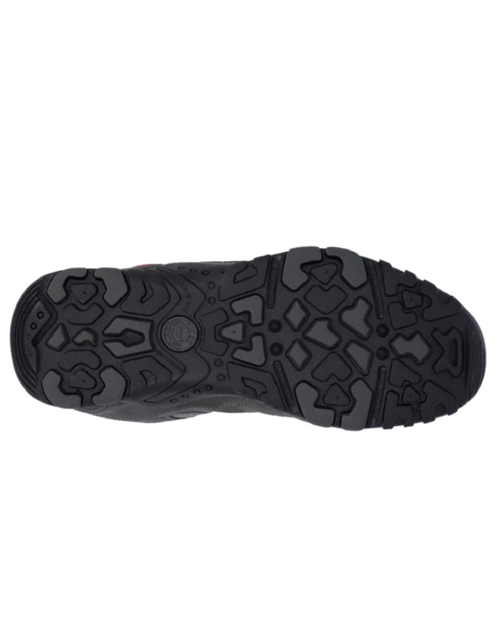 Grey Coloured Hi-Tec Mens Quadra II Shoes On A White Background