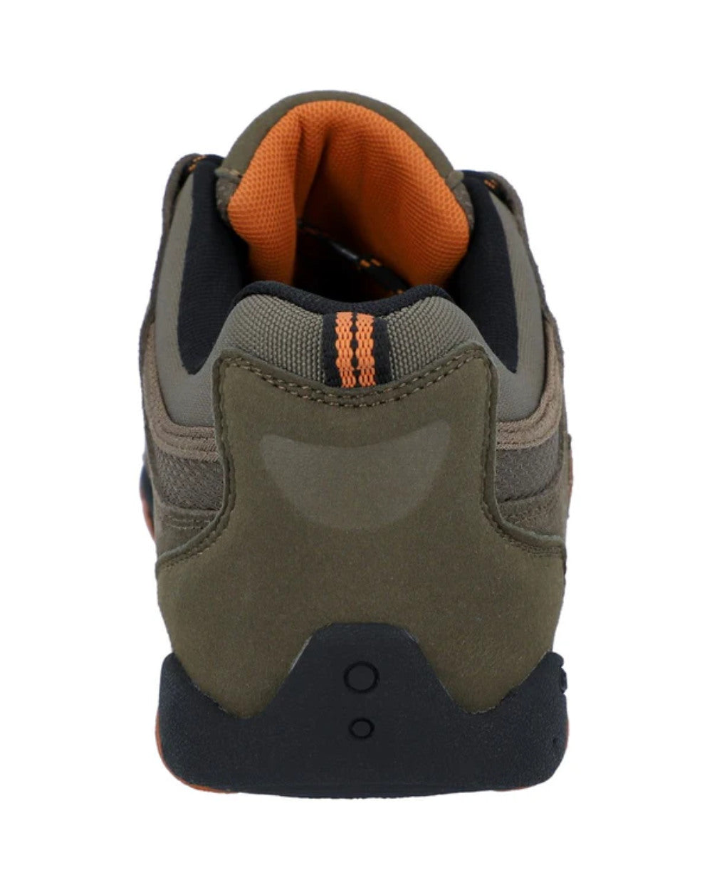 Taupe Coloured Hi-Tec Mens Quadra II Shoes On A White Background