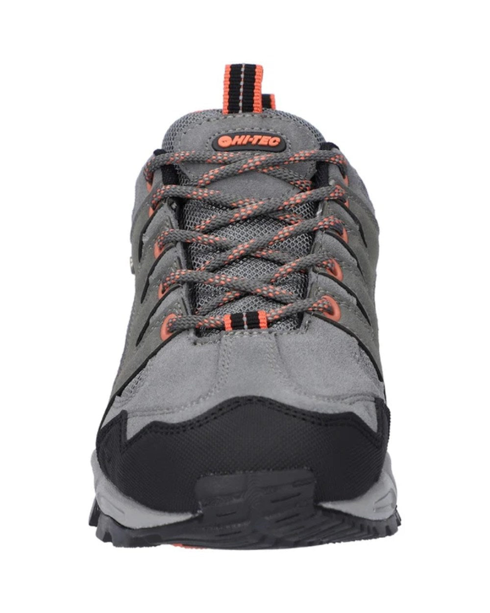 Grey Coloured Hi-Tec Womens Auckland Lite Shoes On A White Background