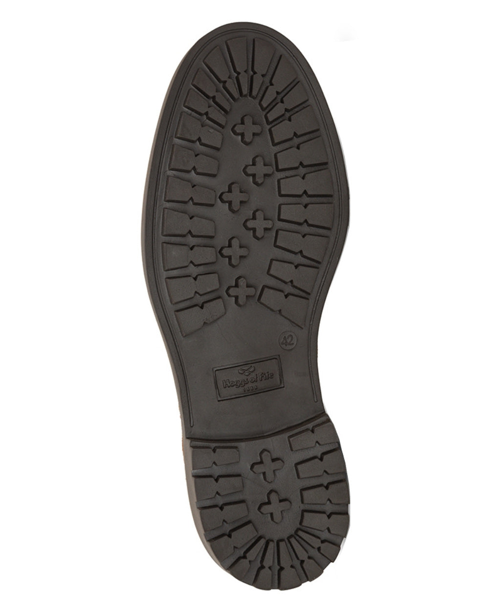 Dark Brown Coloured Hoggs of Fife Clayton Chukka Boots On A White Background