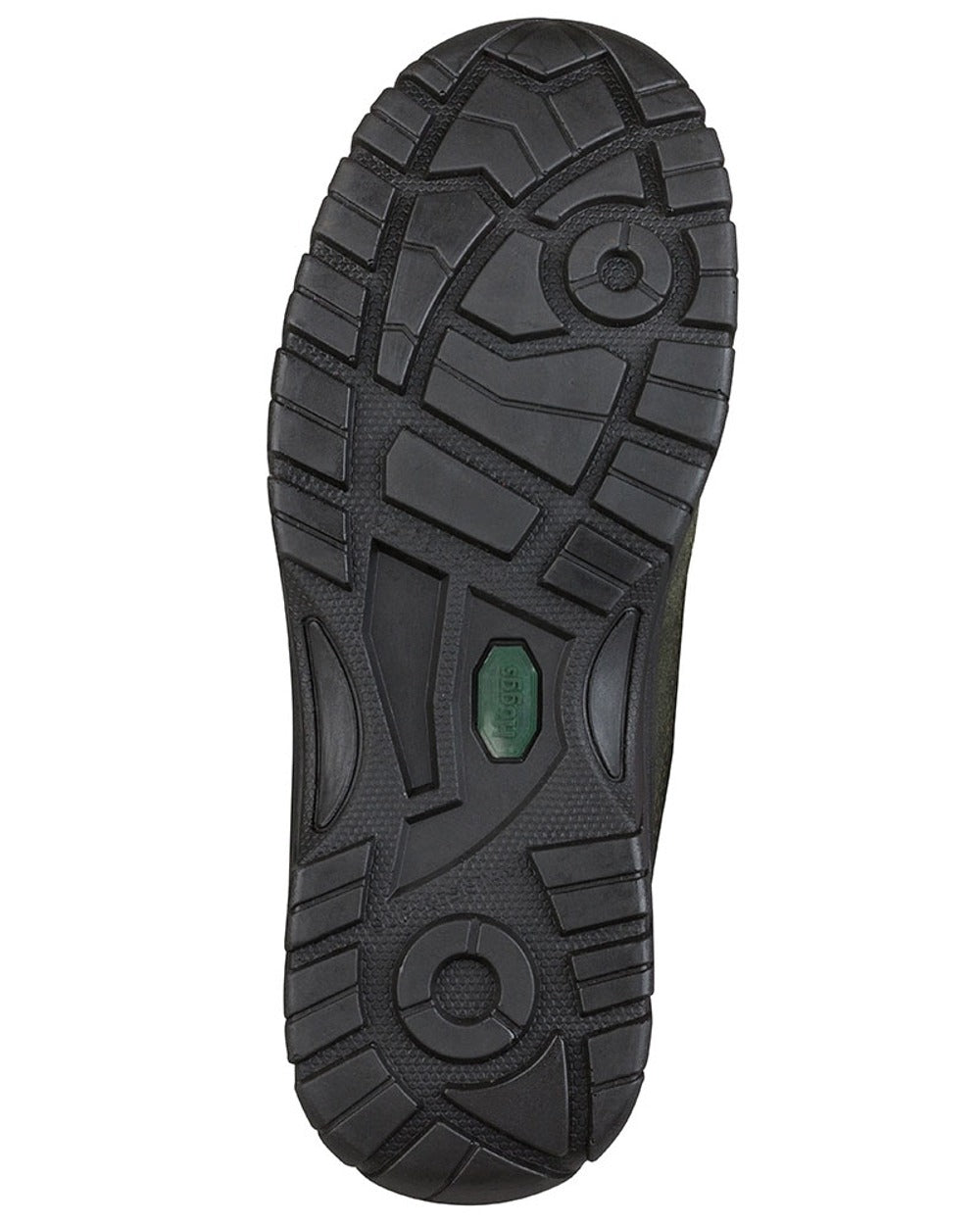 Fern Green coloured Hoggs of Fife Rambler Waterproof Hiking Boot on white background 