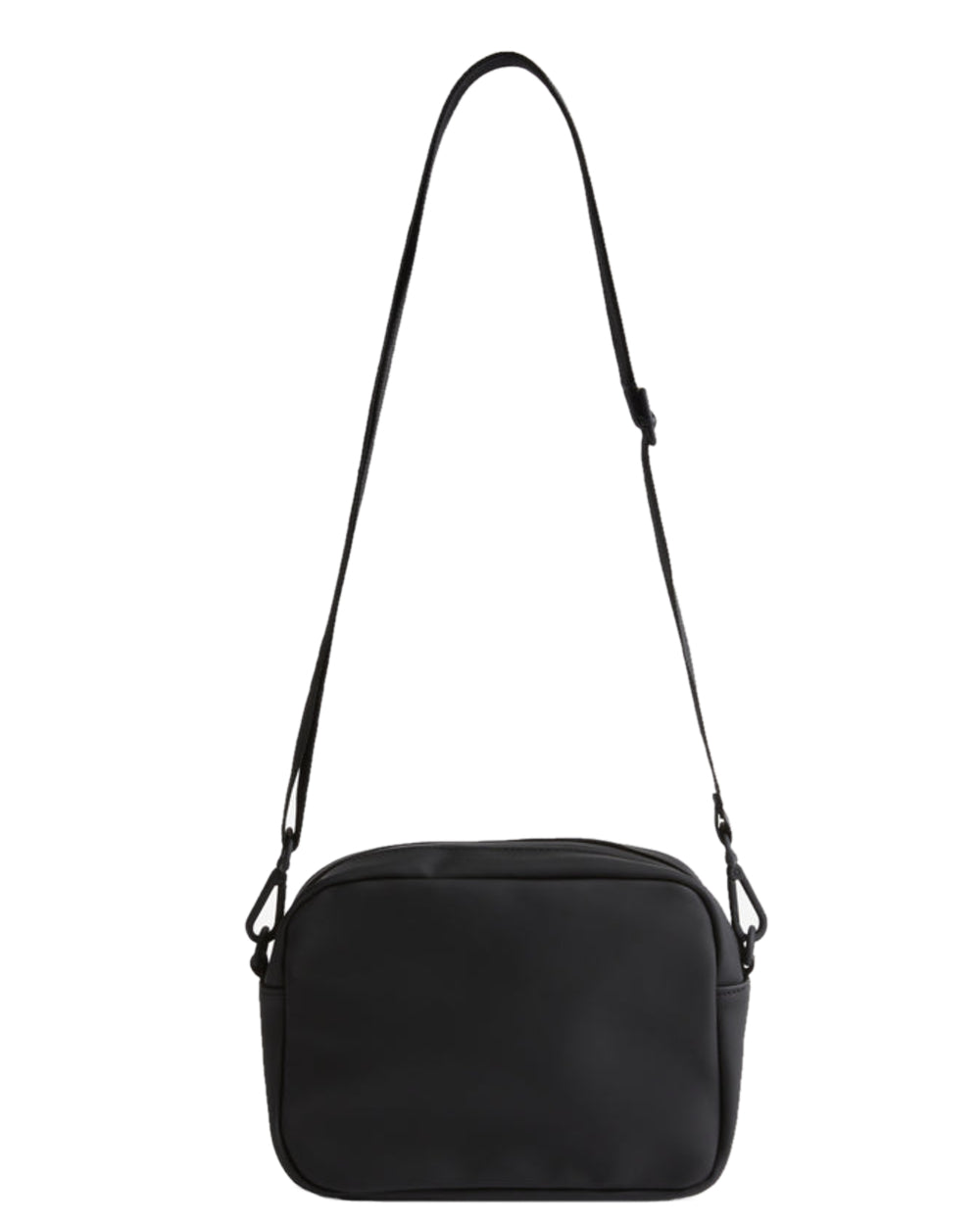 Black Coloured Hunter Downpour Verny Crossbody Bag on White Background