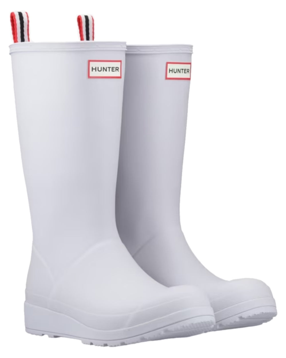 Micro Chip Coloured Hunter Womens Play Tall Wellington Boots on White Background
