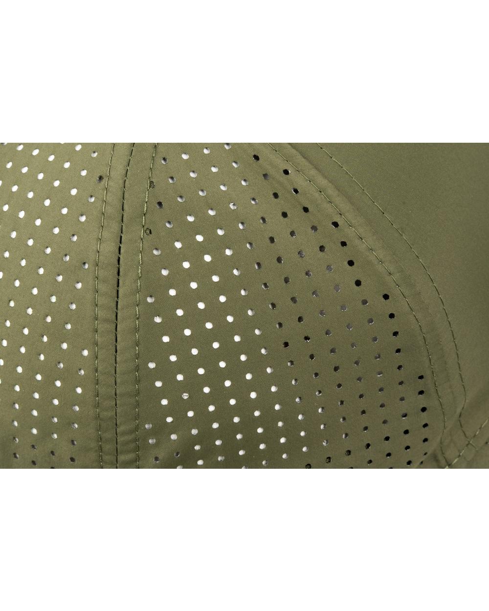 Green Coloured Jack Pyke Stainless Steel Hip Flask on White Background