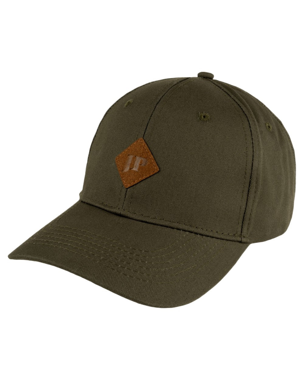 Olive Brown Coloured Jack Pyke Dalesman Baseball Hat on White Background