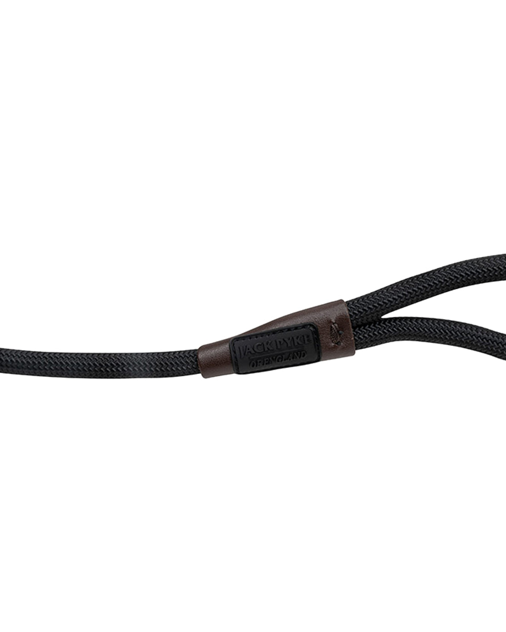 Black coloured Jack Pyke Dog Slip Lead on white background