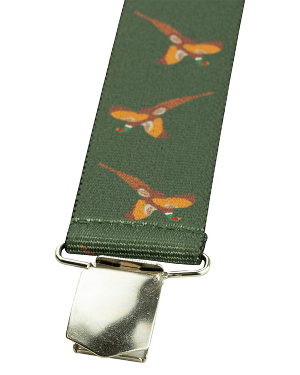 Pheasant coloured Jack Pyke Elasticated Braces on white background