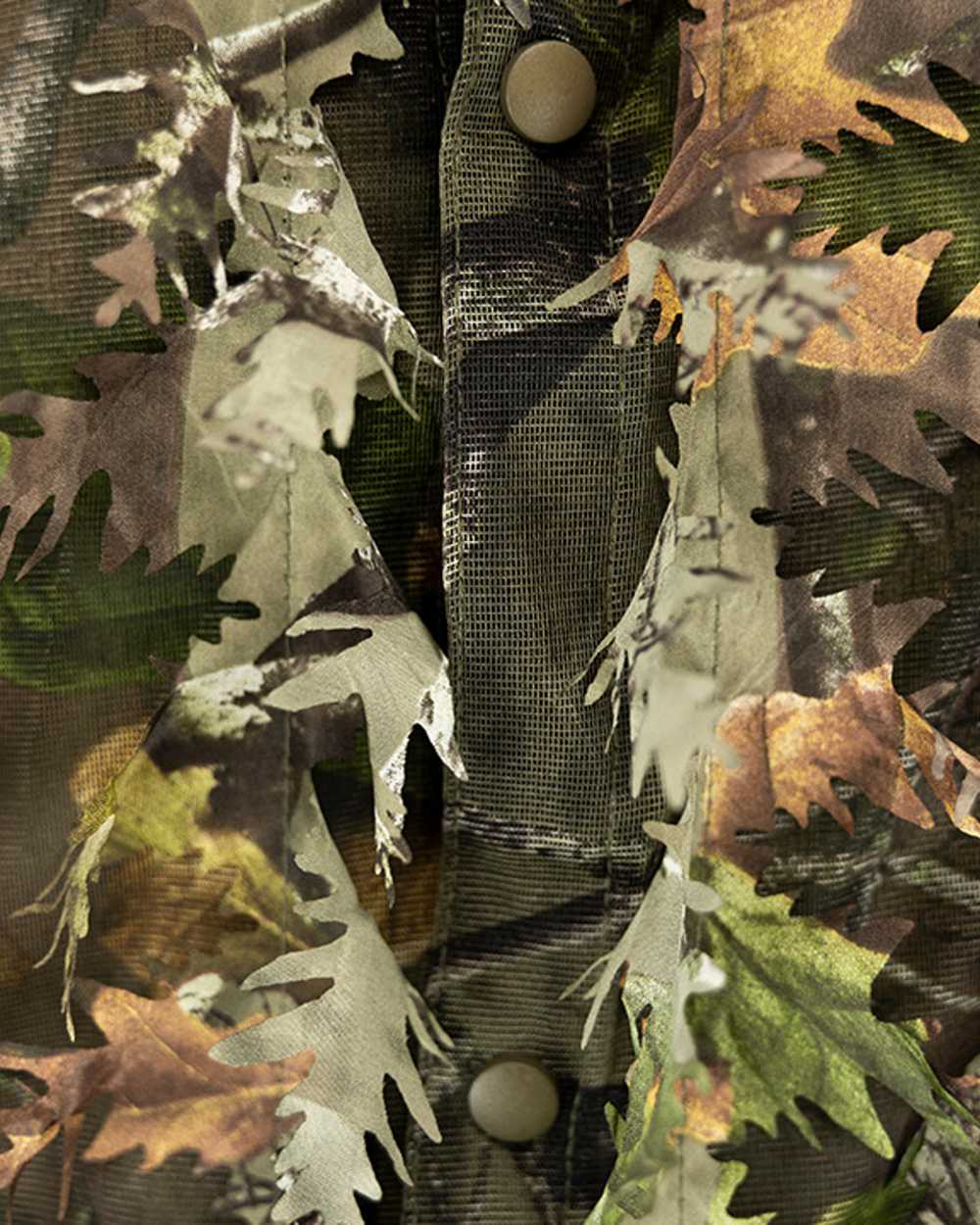 EVO coloured Jack Pyke LLCS 3D Concealment Suit on white background