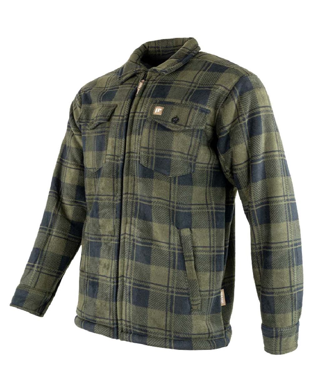 Green coloured Jack Pyke Tundra Shirt on White Background