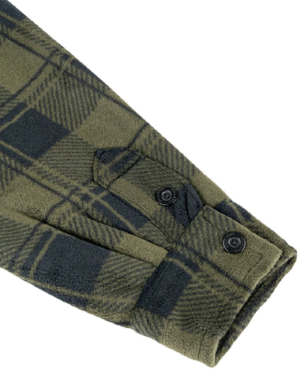 Green coloured Jack Pyke Tundra Shirt on White Background