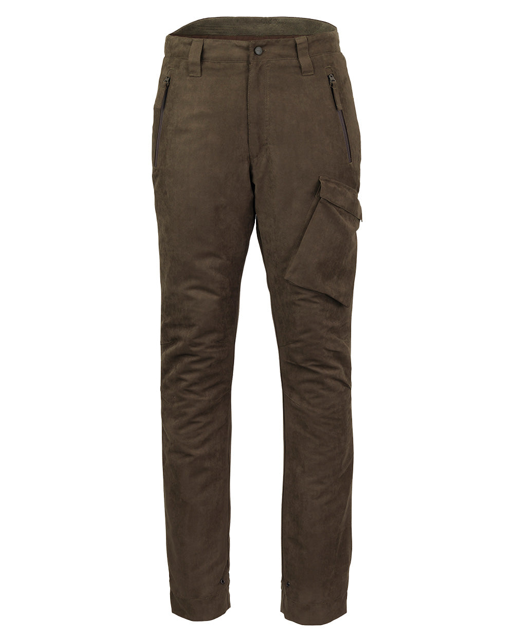 Green coloured Laksen Waterford ISO 80 Primaloft Trousers on White background