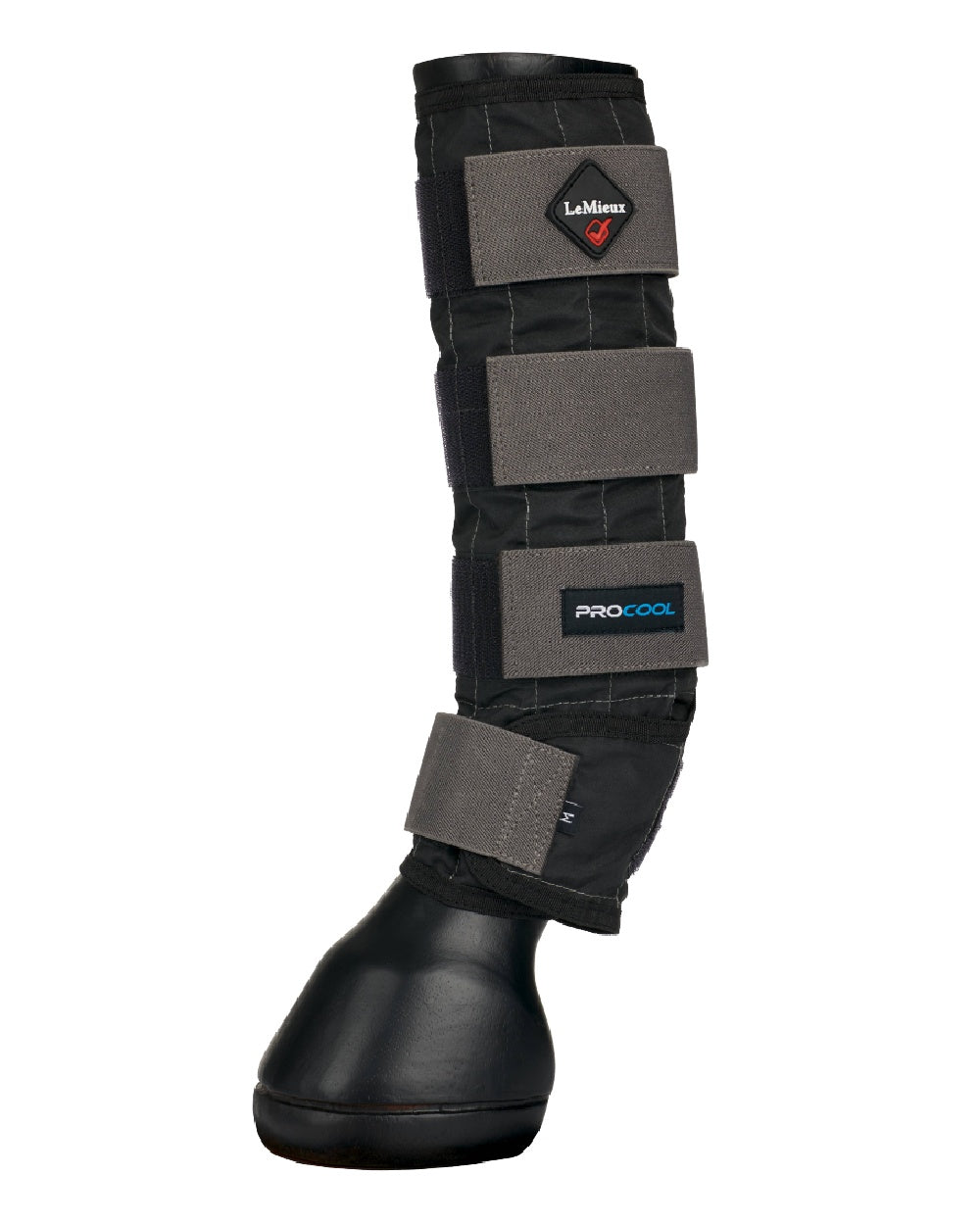 Black coloured LeMieux Cold Water Boots on white background