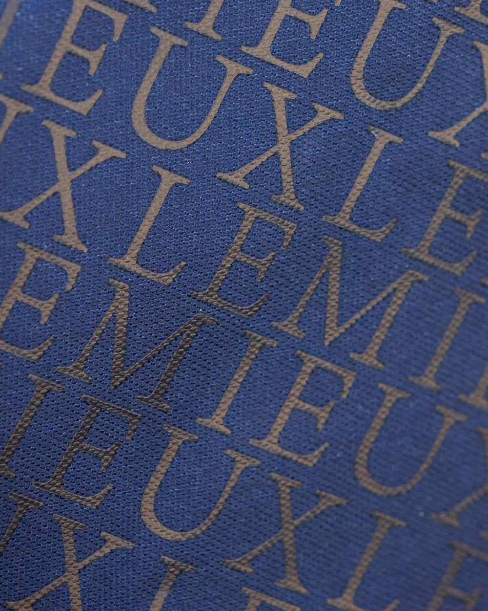 Navy coloured LeMieux Elite Pro Boot & Hat Bag on white background