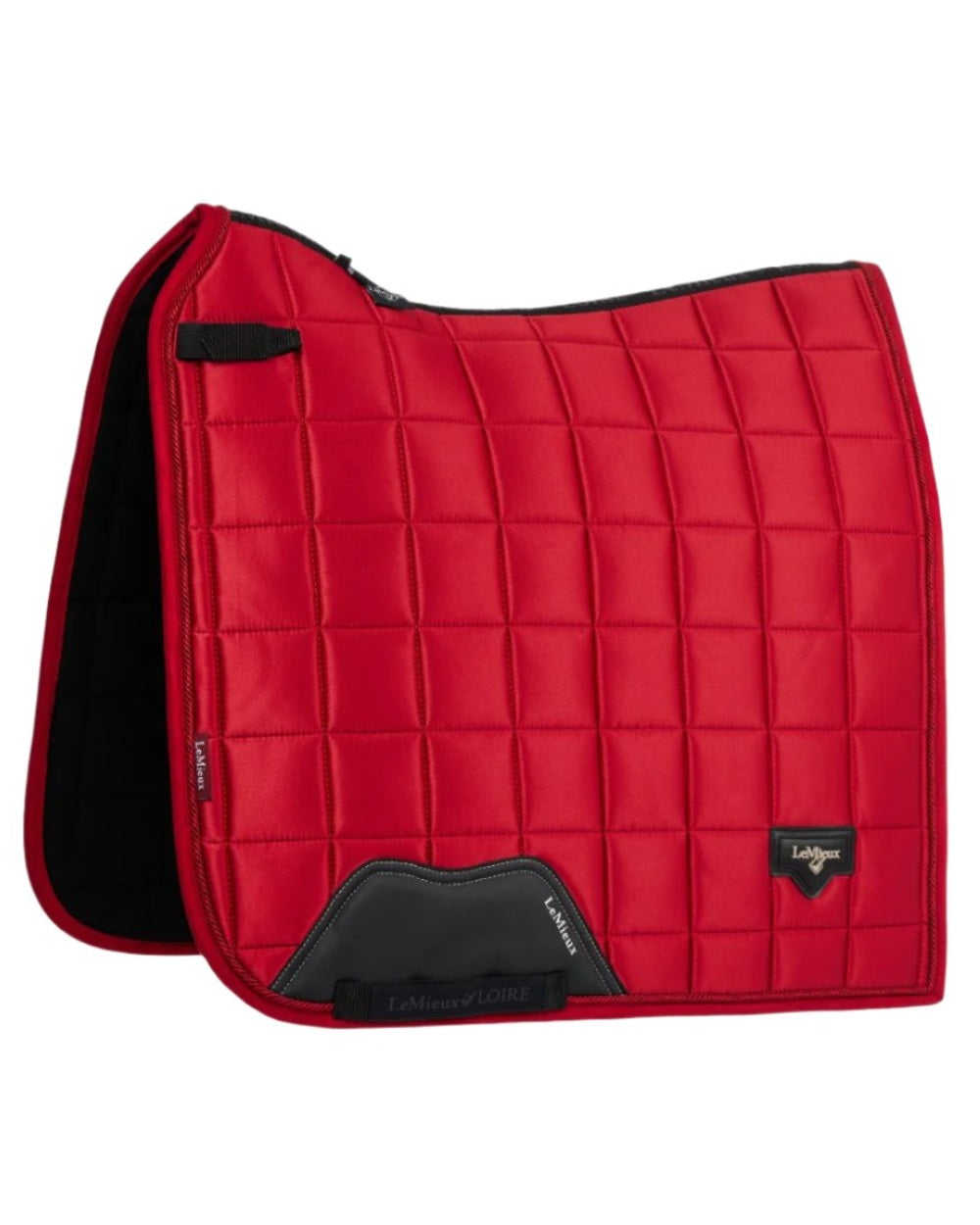 Chilli Coloured LeMieux Loire Dressage Square On A White Background