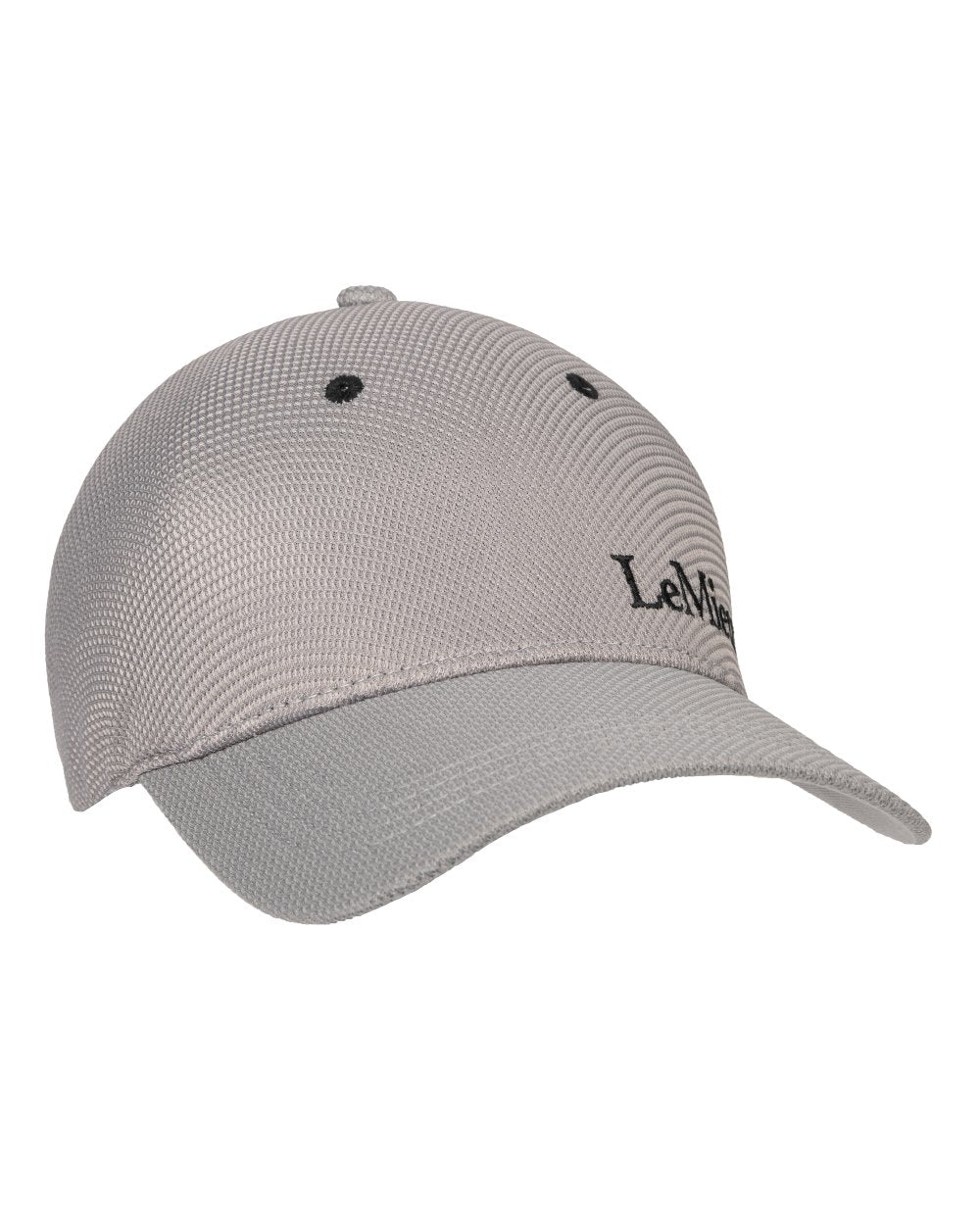 Grey coloured LeMieux Mesh Baseball Cap on white background 