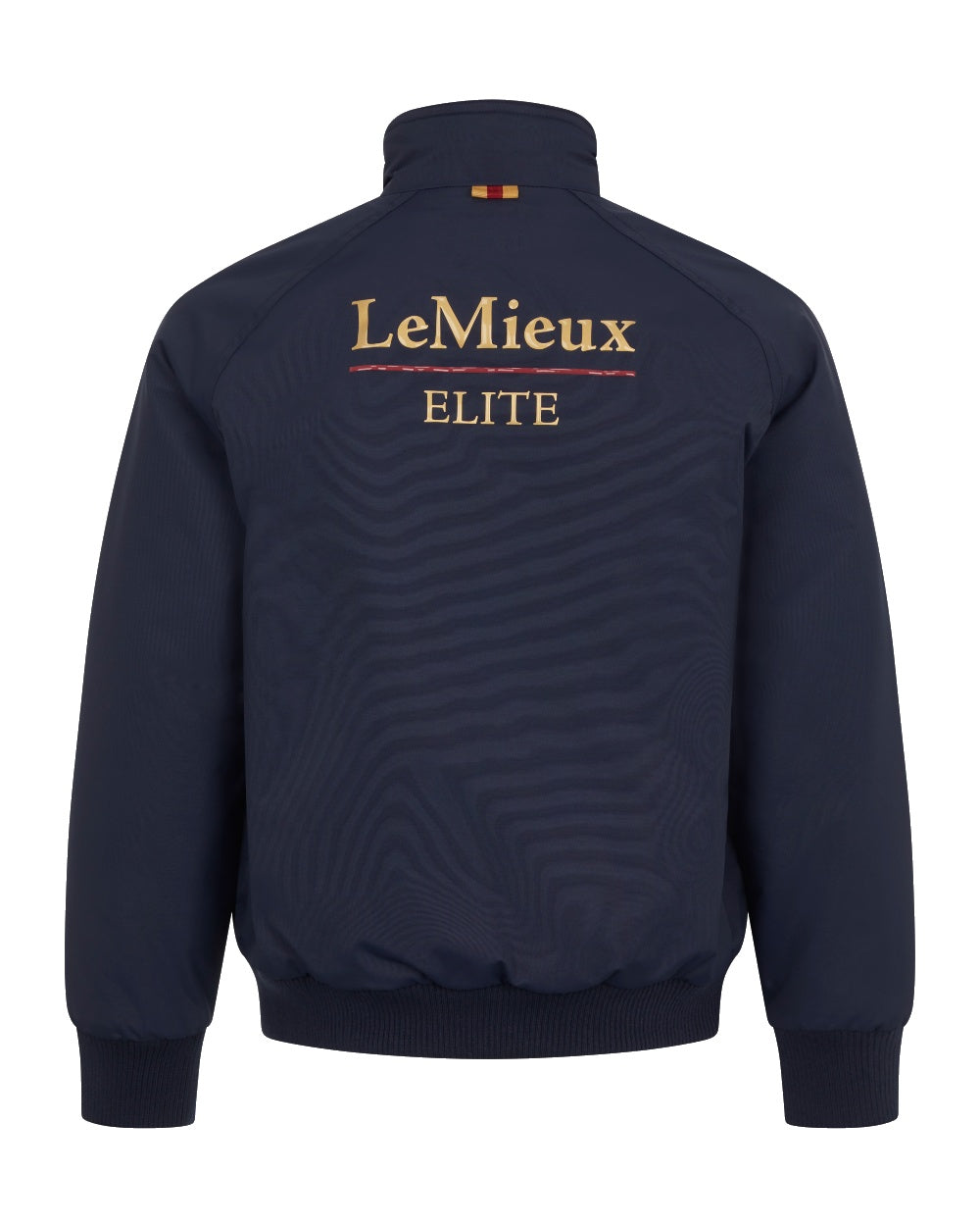 Navy coloured LeMieux Mini Elite Team Jacket on white background