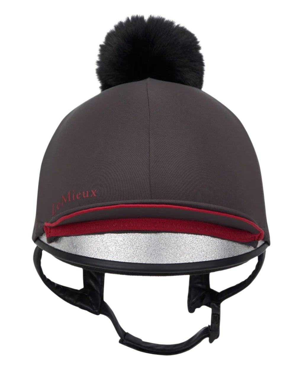 Cinder Coloured LeMieux Pippa Hat Silk On A White Background
