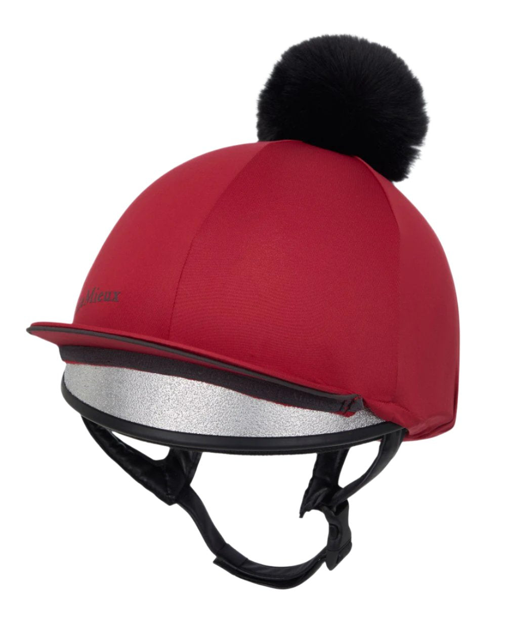 Ember Coloured LeMieux Pippa Hat Silk On A White Background