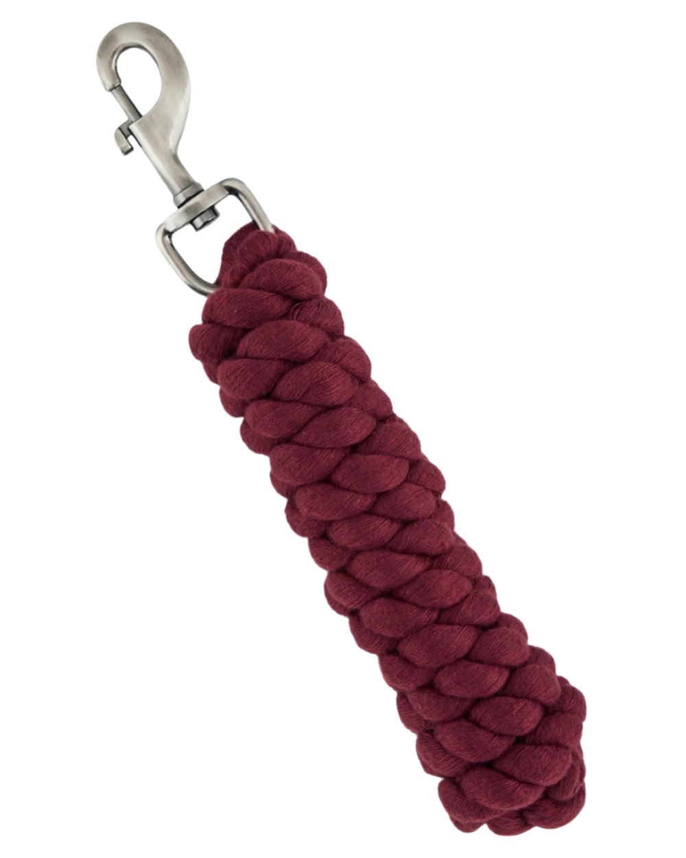 Ember Coloured LeMieux Polycotton Leadrope On A White Background