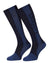 Navy coloured LeMieux Silicone Performance Sock on white background #colour_navy