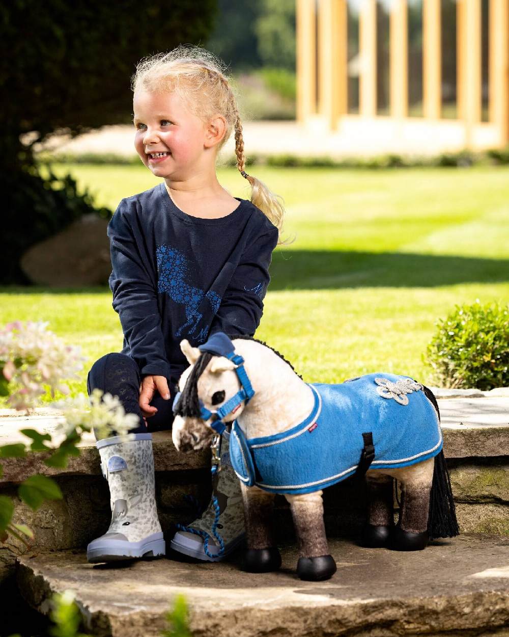 LeMieux Toy Pony Dream on garden background