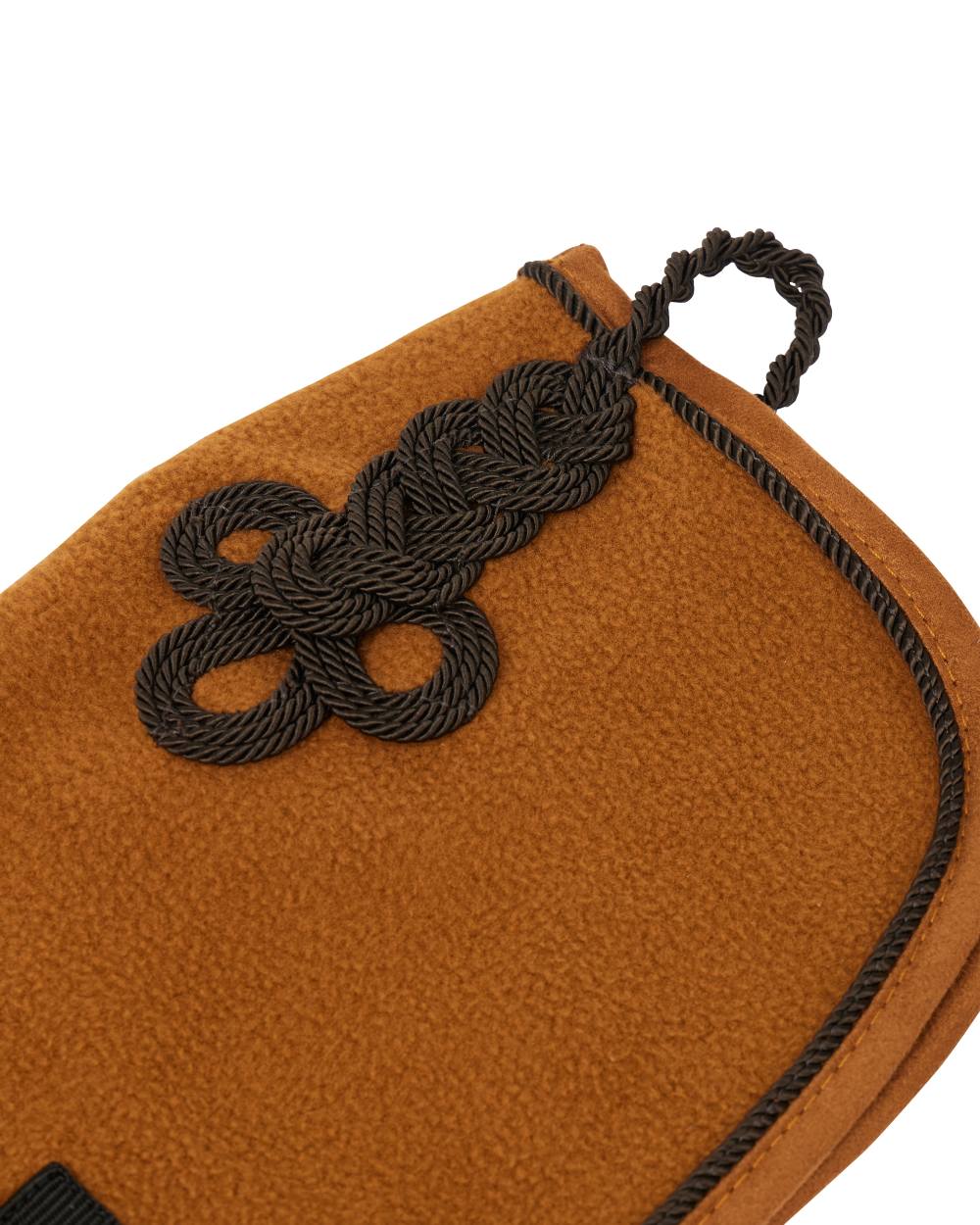 Ginger Coloured LeMieux Toy Pony Rug On A White Background