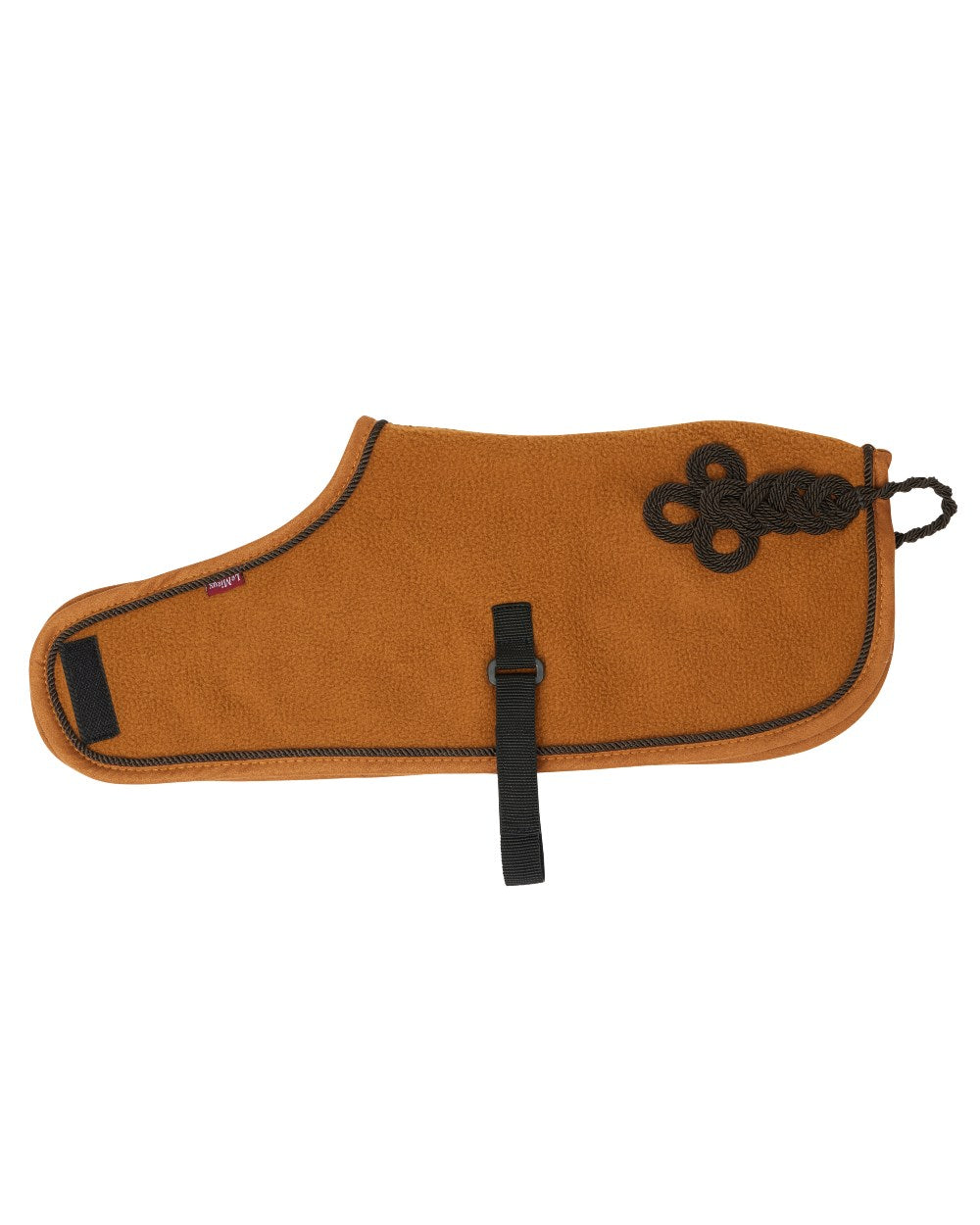 Ginger Coloured LeMieux Toy Pony Rug On A White Background