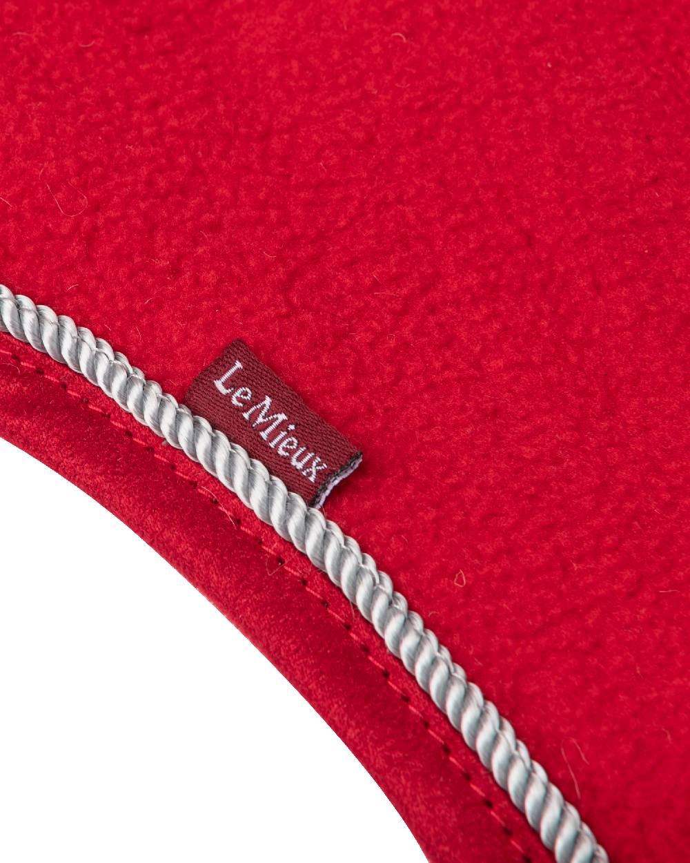Chilli coloured LeMieux Toy Pony Rug on white background