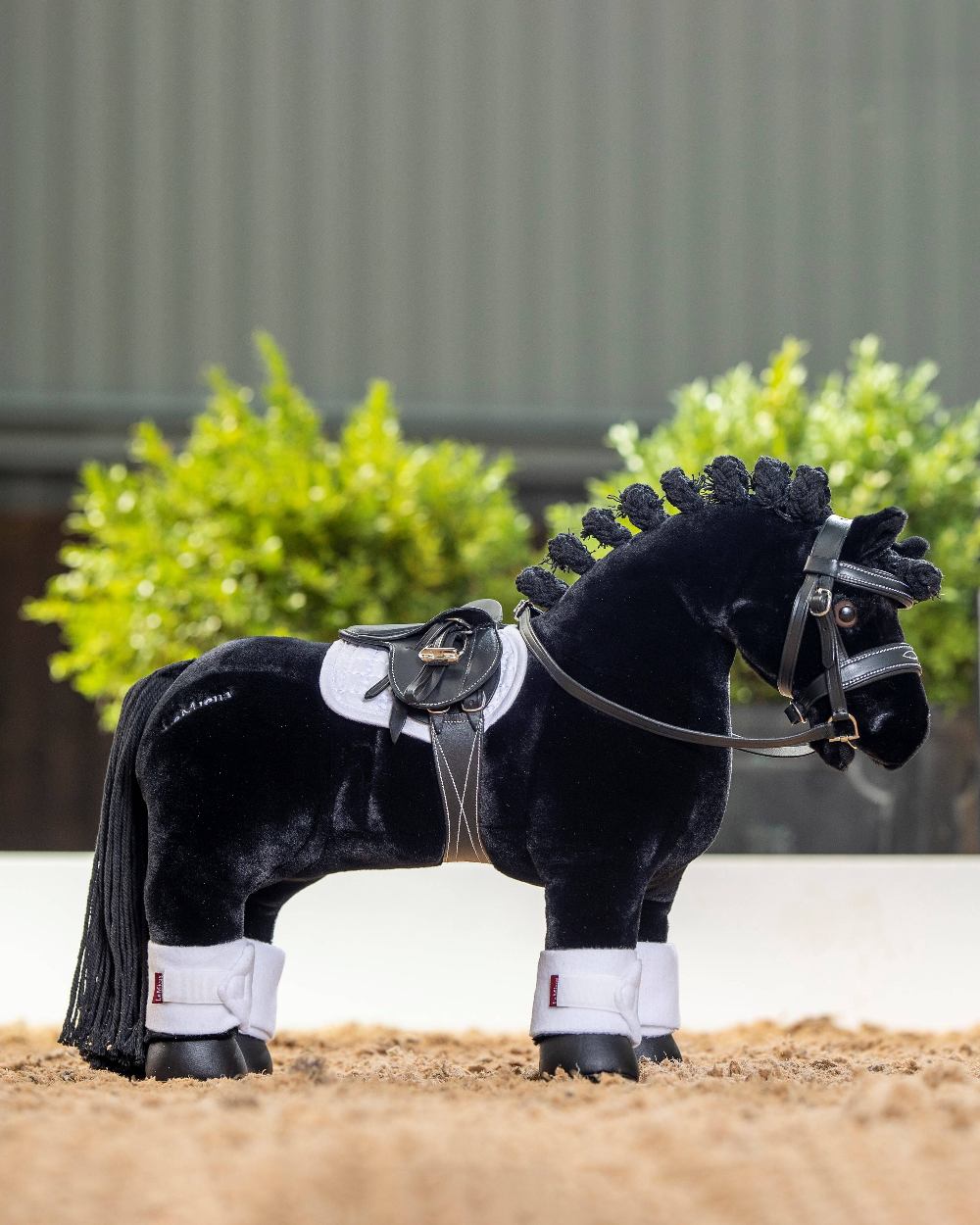 LeMieux Toy Pony Skye on blurry pen background
