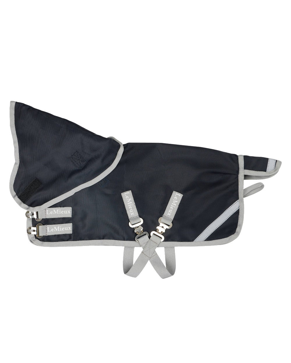 Navy coloured LeMieux Toy Pony Storm-Tek Rug on white background