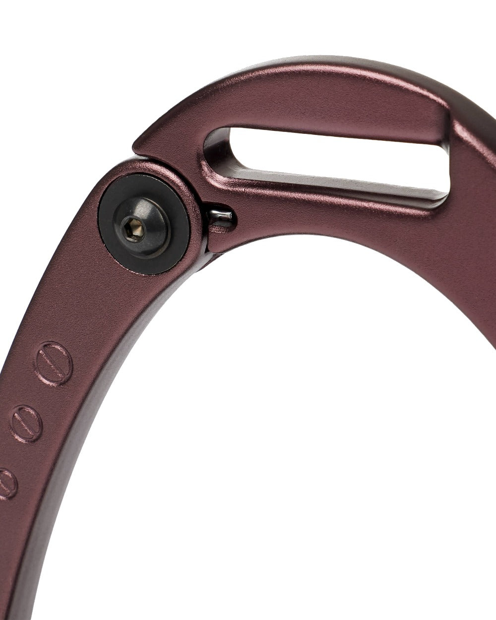Auburn coloured LeMieux Vector Balance Stirrup on white background
