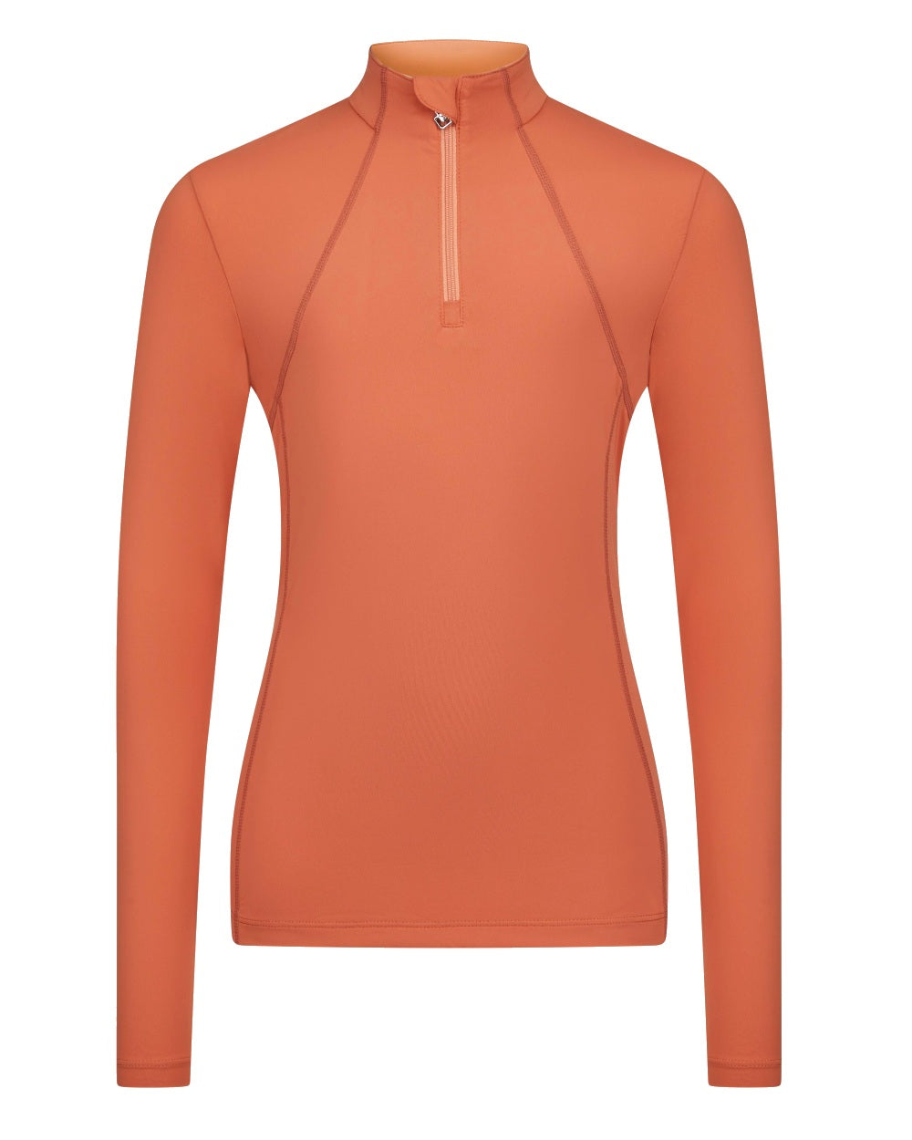 Apricot coloured LeMieux Young Rider Base Layer on white background