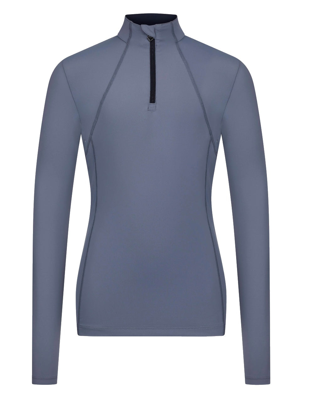 Jay Blue coloured LeMieux Young Rider Base Layer on white background