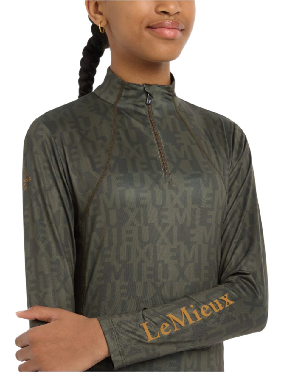 Alpine Coloured LeMieux Young Rider Casey Base Layer On A White Background