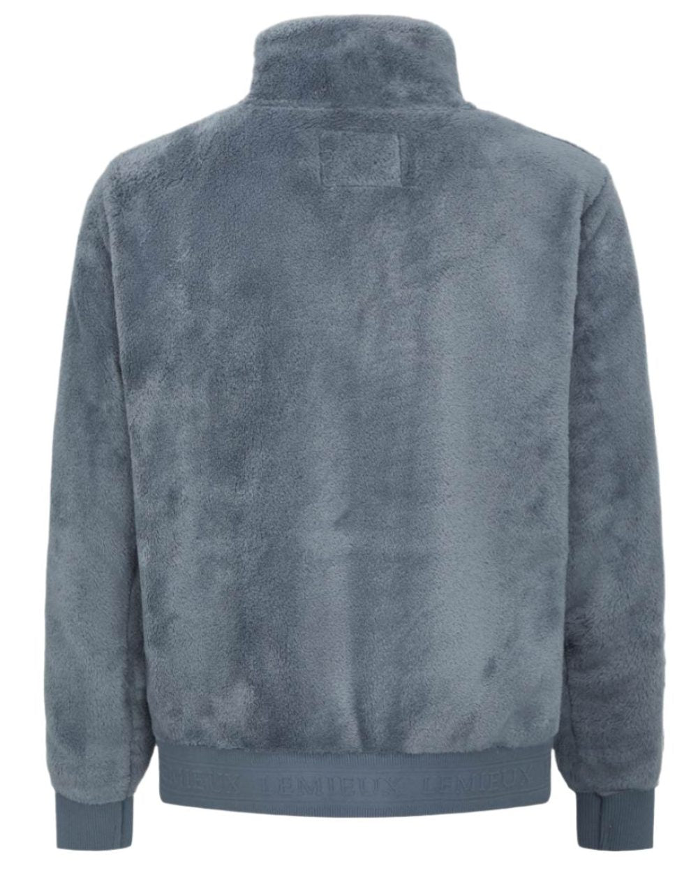 Petrol Coloured LeMieux Young Rider Libby Fleece Jacket On A White Background