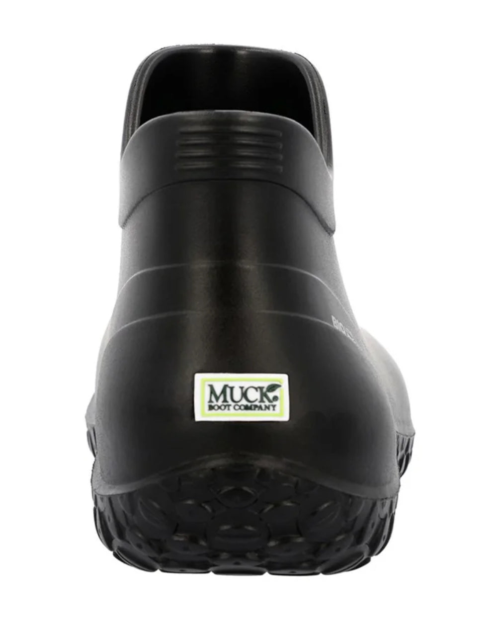 Black Coloured Muck Boots Mens Muckster Lite Ankle Boots On A White Background
