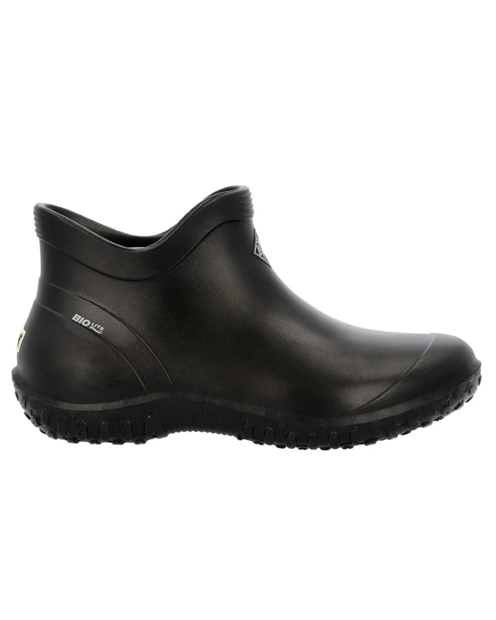 Black Coloured Muck Boots Mens Muckster Lite Ankle Boots On A White Background