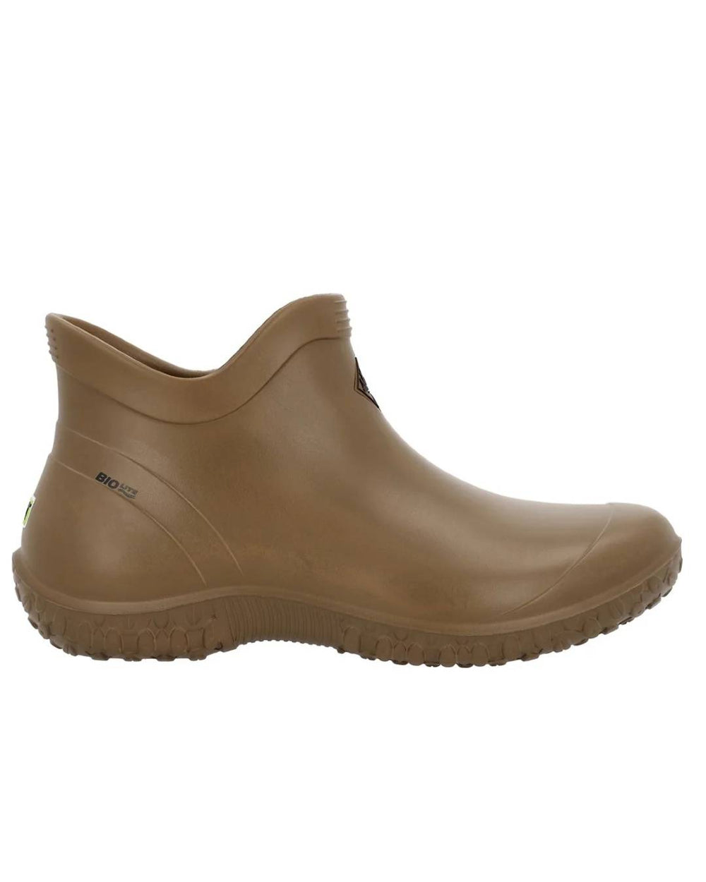 Kangaroo Coloured Muck Boots Mens Muckster Lite Ankle Boots On A White Background