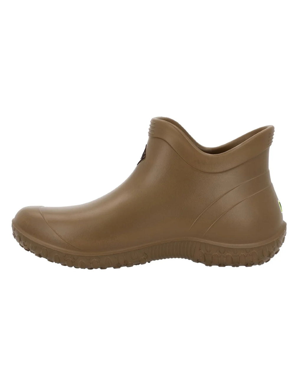 Kangaroo Coloured Muck Boots Mens Muckster Lite Ankle Boots On A White Background