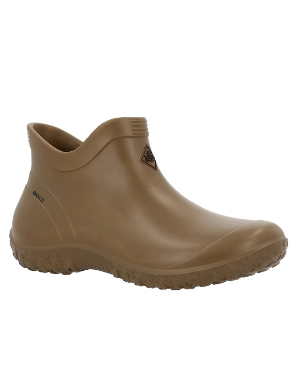 Kangaroo Coloured Muck Boots Mens Muckster Lite Ankle Boots On A White Background