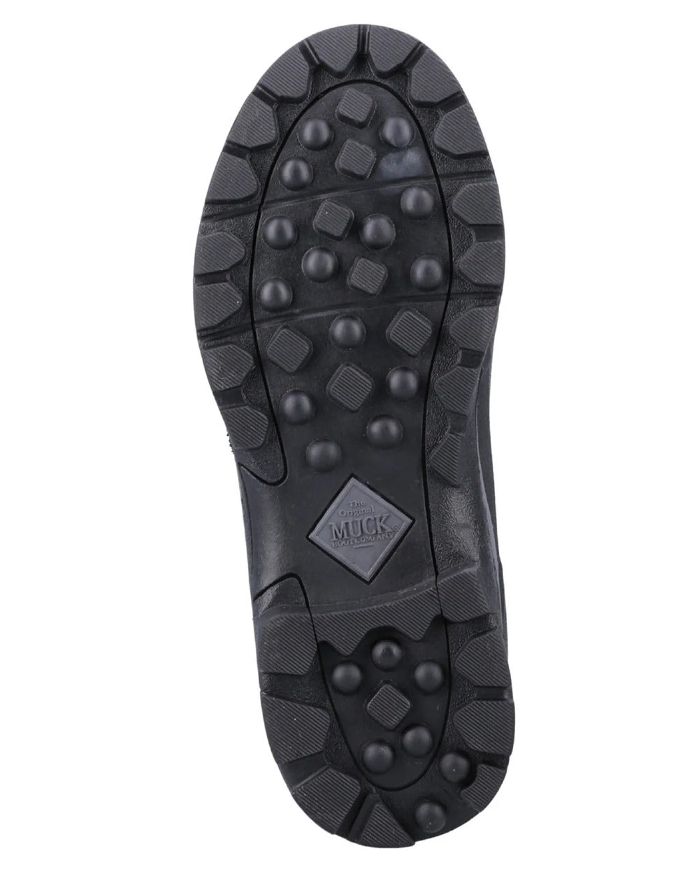 Black Coloured Muck Boots Unisex Calder Short Boots On A White Background