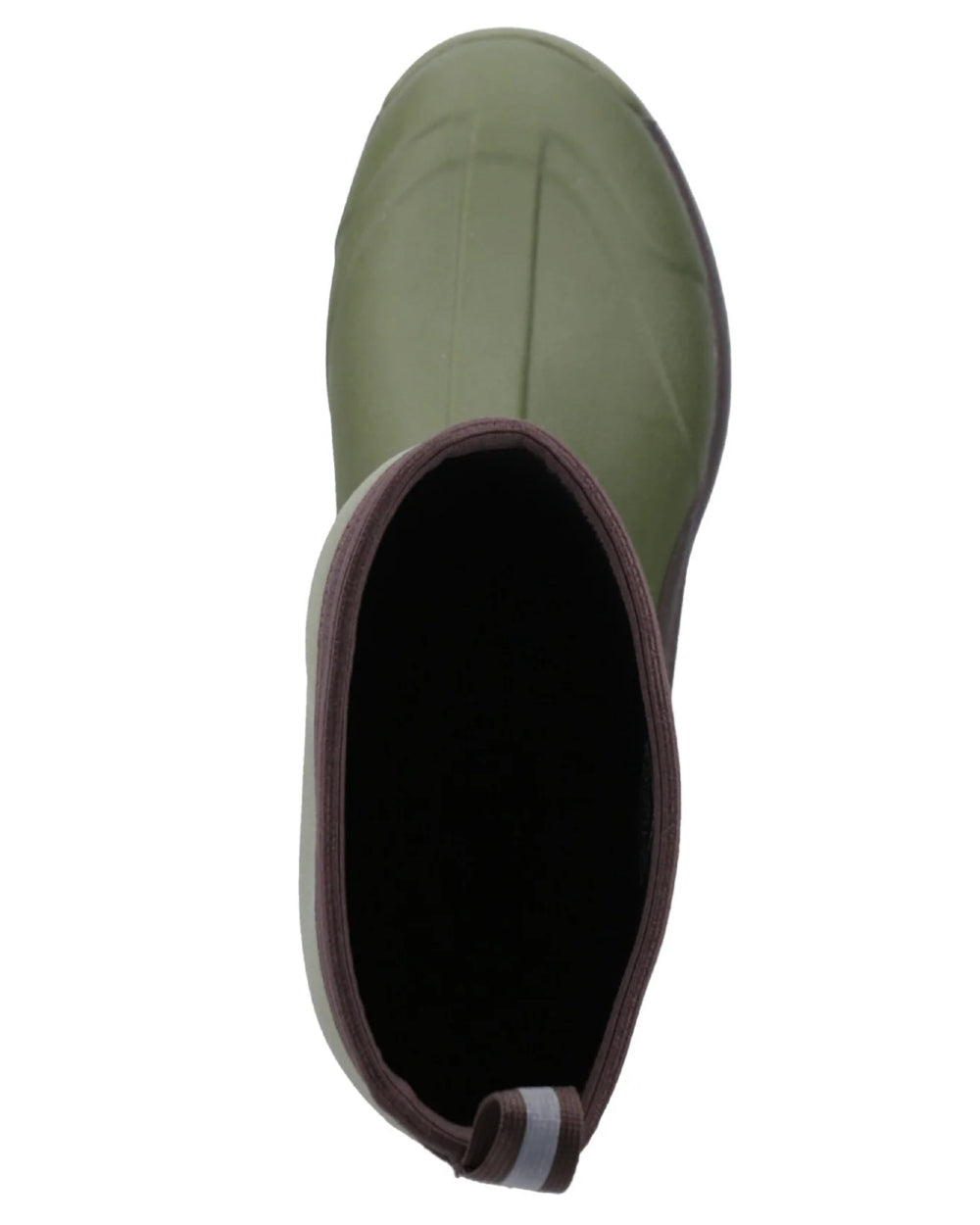 Olive Coloured Muck Boots Unisex Calder Short Boots On A White Background