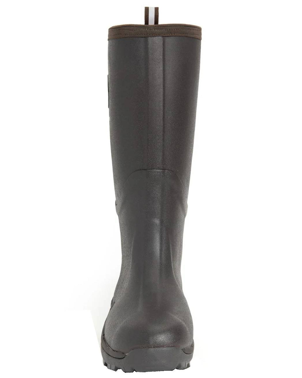 Brown Coloured Muck Boots Mens Wetland Pro Tall Boots On A White Background
