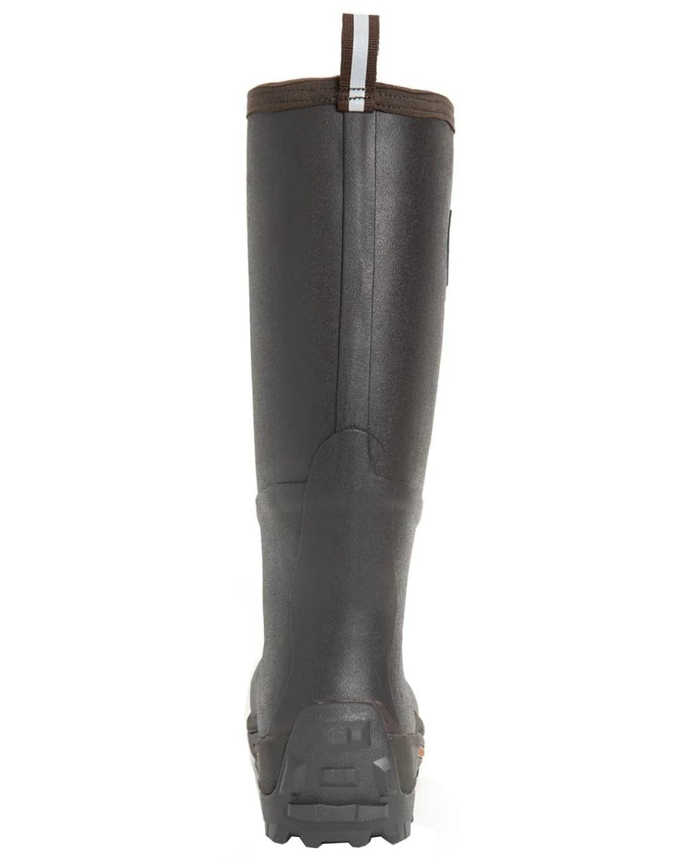 Brown Coloured Muck Boots Mens Wetland Pro Tall Boots On A White Background