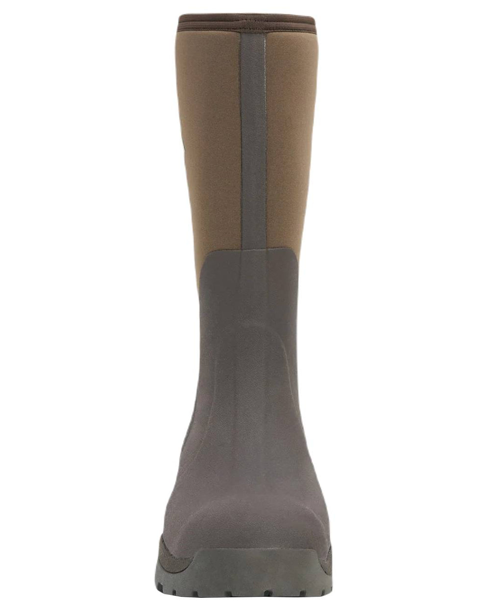 Bark Coloured Muck Boots Womens Wetland Tall Wellingtons On A White Background