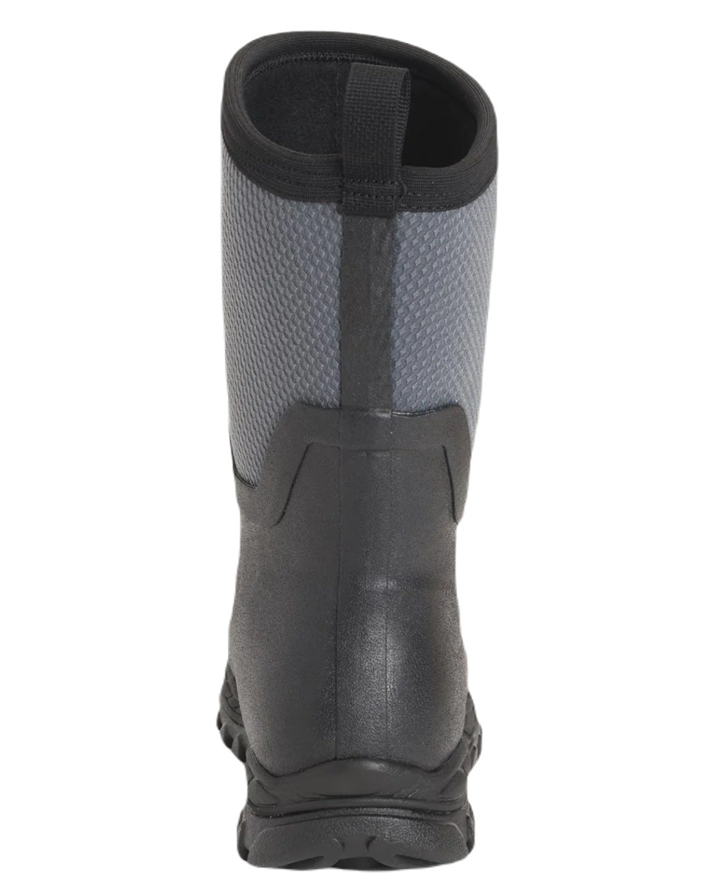 Black Grey Coloured Muck Boots Womens Arctic Sport II Mid Wellingtons On A White Background
