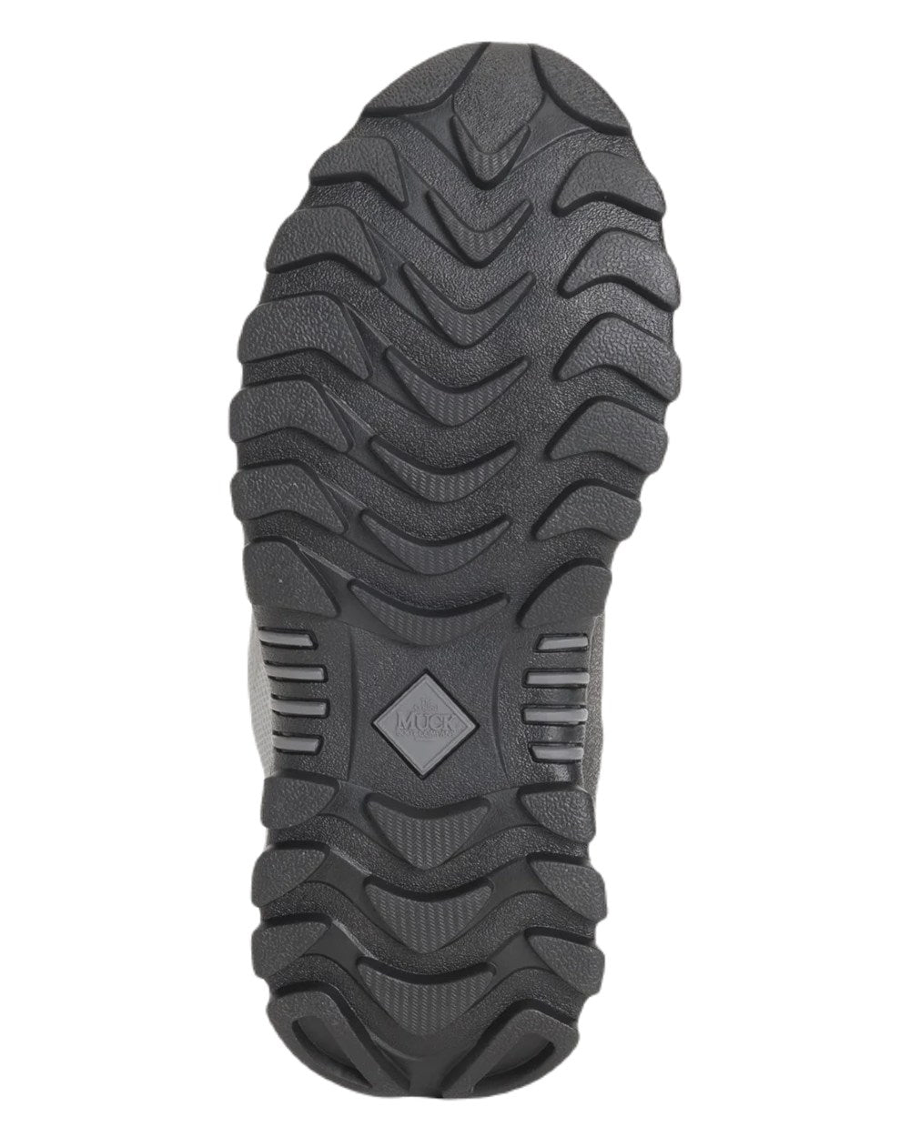 Black Grey Coloured Muck Boots Womens Arctic Sport II Mid Wellingtons On A White Background