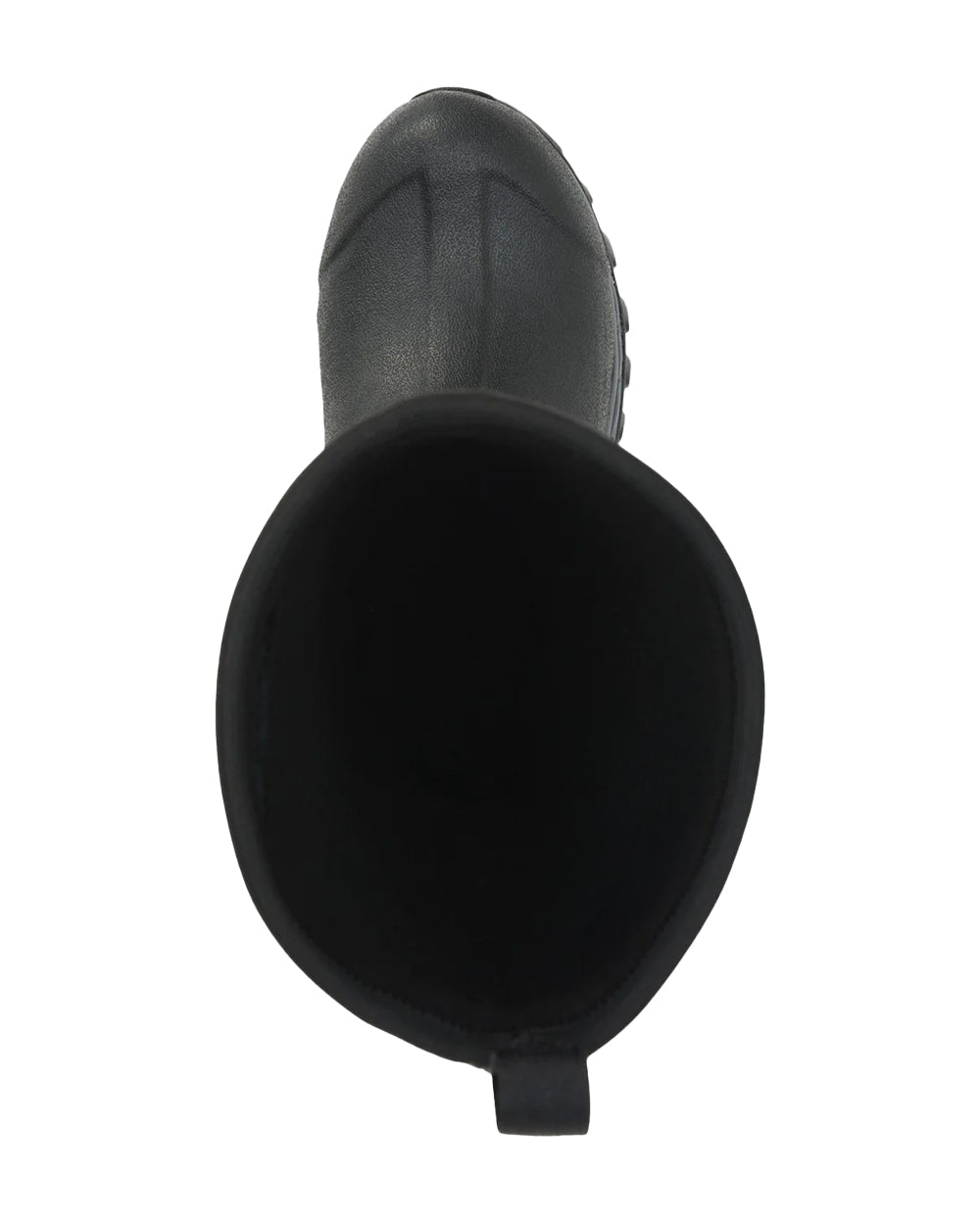 Black coloured Muck Boots Womens Artic Sport II Tall Wellingtons on White background