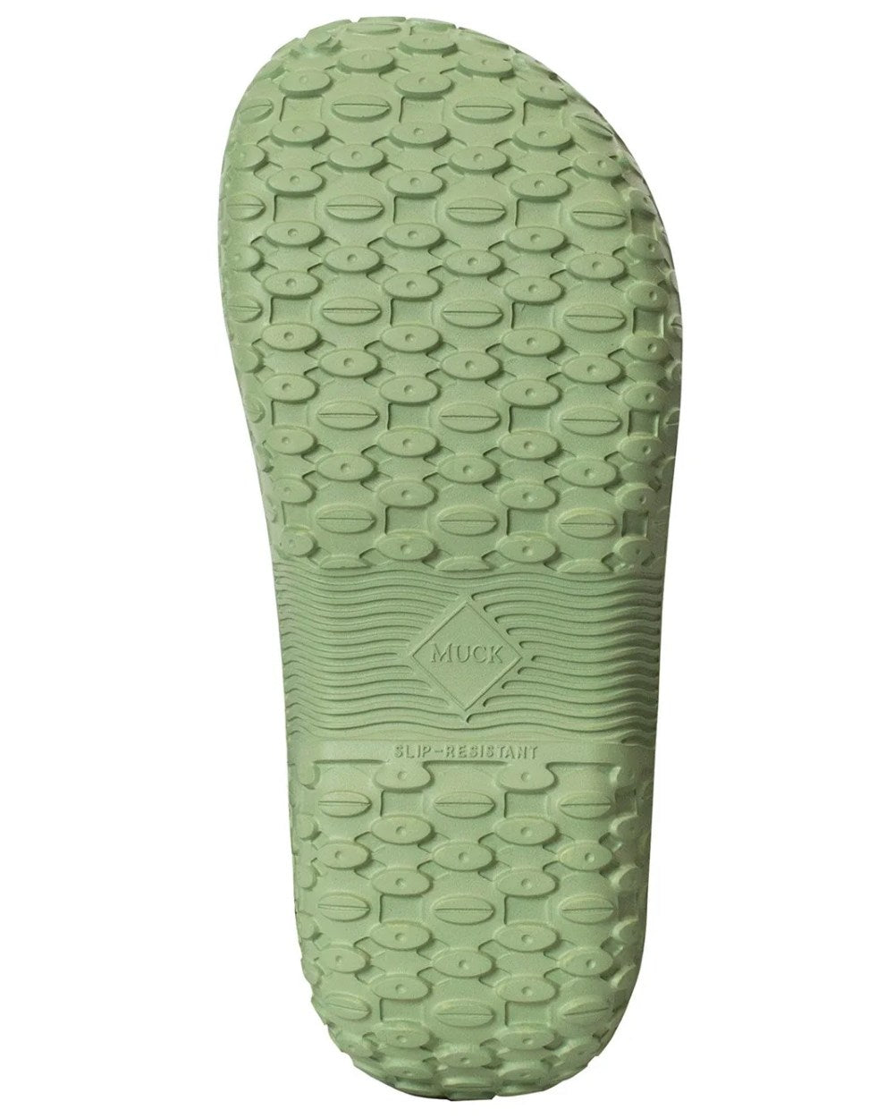 Resida Green Coloured Muck Boots Womens Muckster Lite Clogs On A White Background
